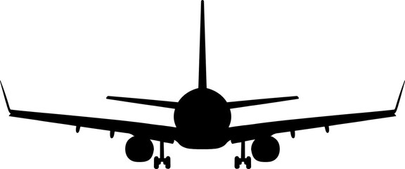 Airplane silhouette