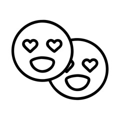 poop emoji icon, emoji day line art, emoji icon - simple black line art icon of poop emoji, symbolizing emoji day topic celebrations. emoji vector art.