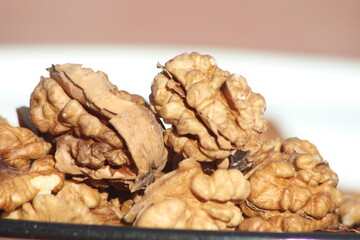 Walnuts Close Up