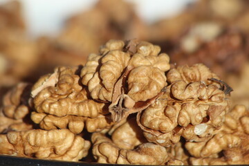 Walnuts Close Up