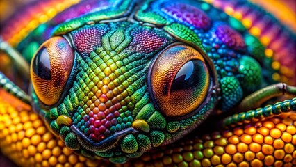 Macro Photography of a Combro Displaying Intricate Details and Textures, Perfect for Illustrative Purposes and High-Quality Stock Imagery for Creative Projects