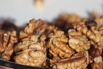 Walnuts Close Up