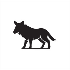 wolf head silhouette