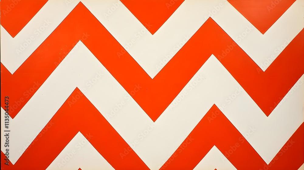 Poster dynamic chevron pattern design abstract art digital background bold colors modern concept