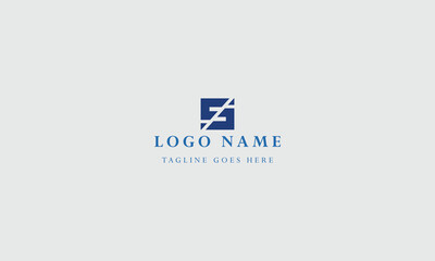 Obraz premium fj letter logo icon design