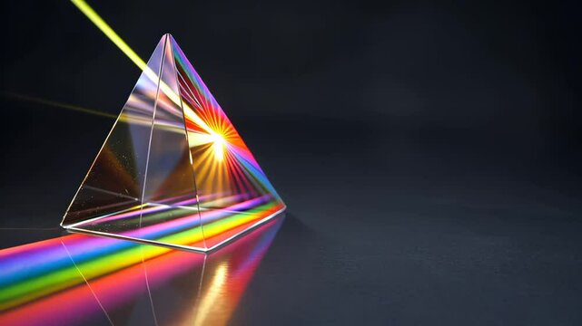 Colorful Neon Light Explosion on a Fast Moving Road at Night