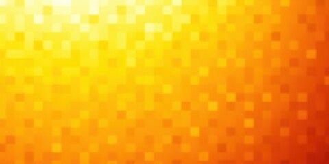 A Seamless Mosaic Pattern with Gradual Blending of Yellow and Orange Squares
