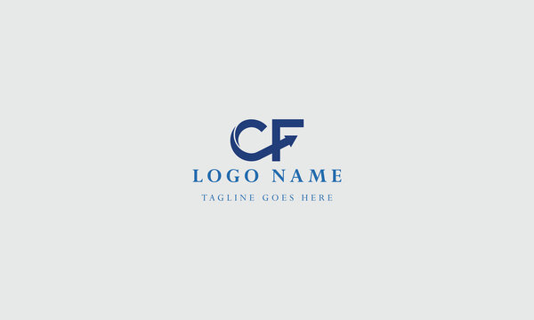 cf letter icon design