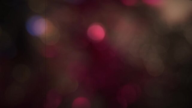 bille de bokeh &agrave; dominantes roses festive avec flou et un look film r&eacute;tro !