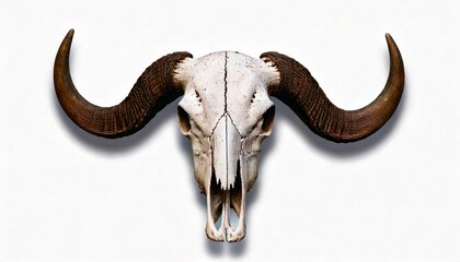 Fototapeta premium Rustic animal skull display natural setting high-quality photograph captivating art unique perspective nature theme