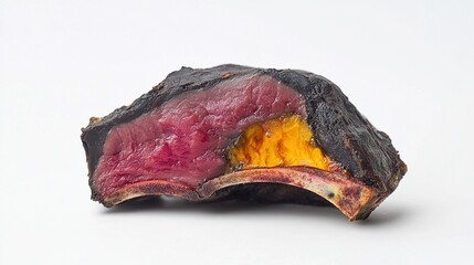 Matambre showing tender meat and colorful interior.