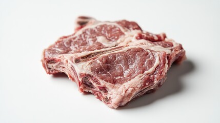 Close-up of mechoui showing tender, juicy lamb and crispy skin.