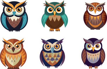  owl vector illustration