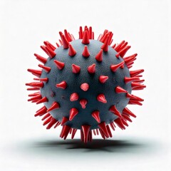 Virus structure revealed microscopic study of infectious agents in a laboratory environment