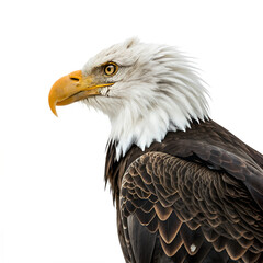 Obraz premium bald eagle on transparent background | american bald eagle