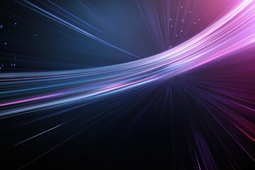 A colorful, swirling galaxy of light and dark blue and purple. The colors are vibrant and the image is full of energy