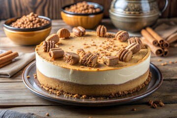 The recipe for Biscoff Cheesecake