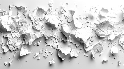 Obraz premium Textures of peeling paint reveal intricate patterns on a faded surface