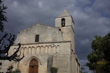 Fototapeta premium Church - Saignon - Luberon - Vaucluse - Provence-Alpes-Côte d'Azur - France