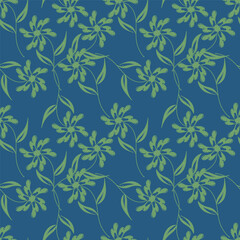 Bunch of flowers, seamless patterns with floral for fabric, textiles, clothing, wallpaper, wall art, cover, banner, interior decor, abstract backgrounds. vector illustration