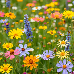 flowers in a garden