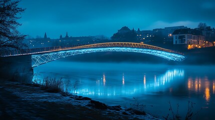 Urban Mystique Illustration with Cityscapes, Neon Lights, and Mysterious Atmosphere