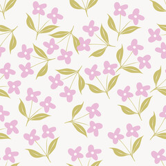 Floral seamless background - pattern for continuous replicate. See more seamless backgrounds in my portfolio