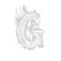 Smoke letter G