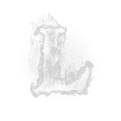 Smoke letter L