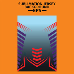 Fototapeta premium sports jersey template design for football soccer, cricket jersey , racing , gaming, sports jersey abstract design 