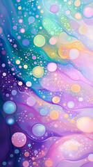 Image of A bright, colorful, and fun abstract background design with pink and purple colors. printed on Printed Glass Splashbacks