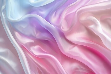 Obraz premium Pink and blue fabric with a purple stripe