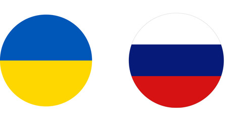 flag of Russia - isolated vector illustration