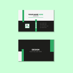  Business card design.