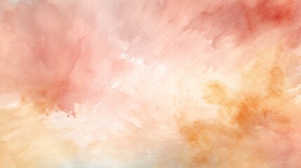 Fototapeta premium Watercolor background with abstract art. Featuring a luxurious, minimalist style, it includes flowers and botanical leaves, organic shapes. Ideal for banners, posters, web designs, and packaging