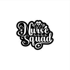 Nurse SVG design is perfect for crafting. Celebrating nurses' dedication with stethoscopes, nurse caps, and hearts. With positive quotes, it's ideal for t-shirts, mugs, tumblers,  frames and stickers
