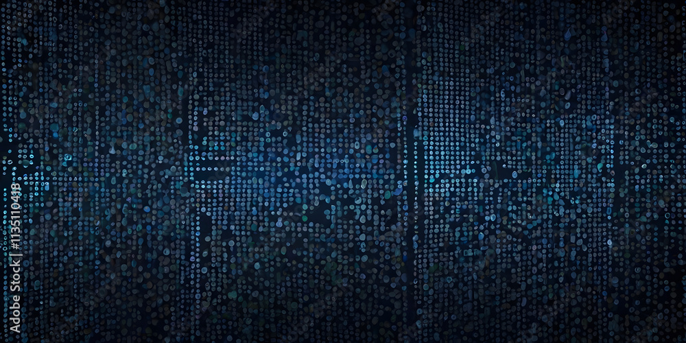 Poster digital matrix abstract background