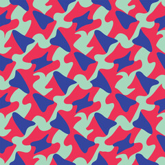 seamless pattern with triangles