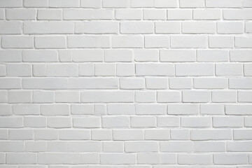 Obraz premium White brick wall creating modern and minimalist background