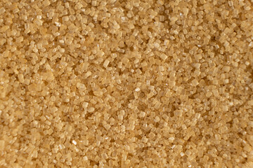 Abstract Cooking Background, Brown Cane Sugar Texture.