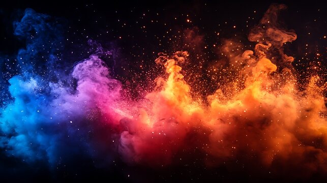 Bright sparkler glowing 2025 illuminated colorful fireworks vibrant trails against dark evening background celebration