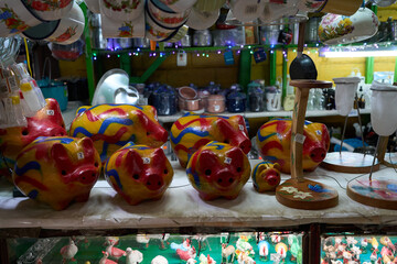 San Jose, Costa Rica - November 15, 2024 - the Central Market interior in downtown San Jose