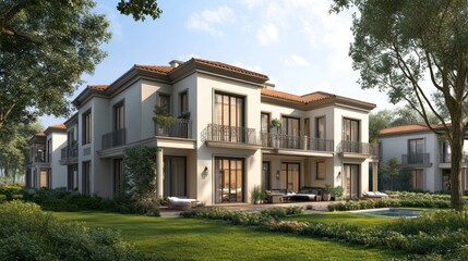 Luxury Villas in a Tranquil Setting: Architectural Masterpiece