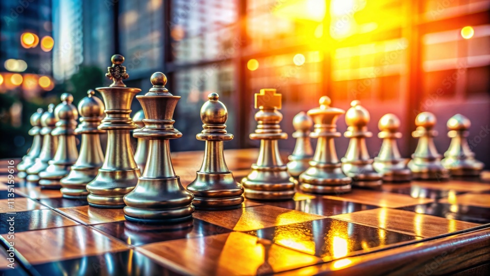 Poster strategic moves on the chessboard: business concepts and competitive strategies in a game environmen