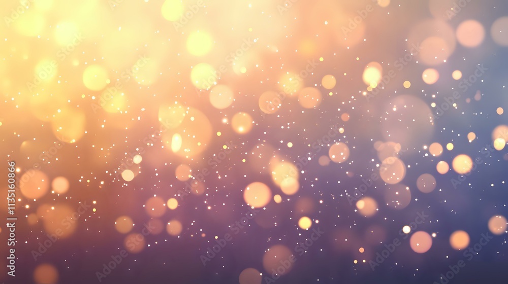 Poster minimalistic new year celebrations abstract background with defocused bokeh lights with soft tones a