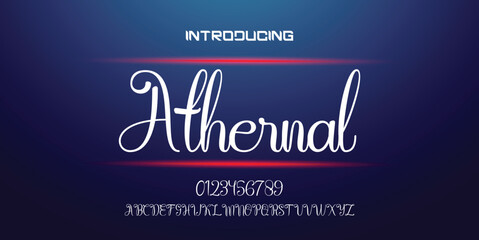 Elegant alphabet letters font and number. Classic Lettering Minimal Fashion Designs. Typography modern serif fonts decorative vintage design concept. vector illustration