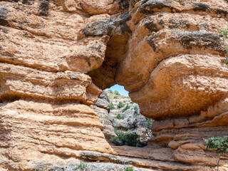 Cave of love near Villel village, Spain