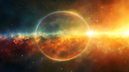 Sun dog parhelion a bright rainbow colored patch of light that a. Parhelion. Illustration