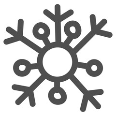 Snowflake Hand drawing
