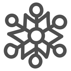 Snowflake Hand drawing